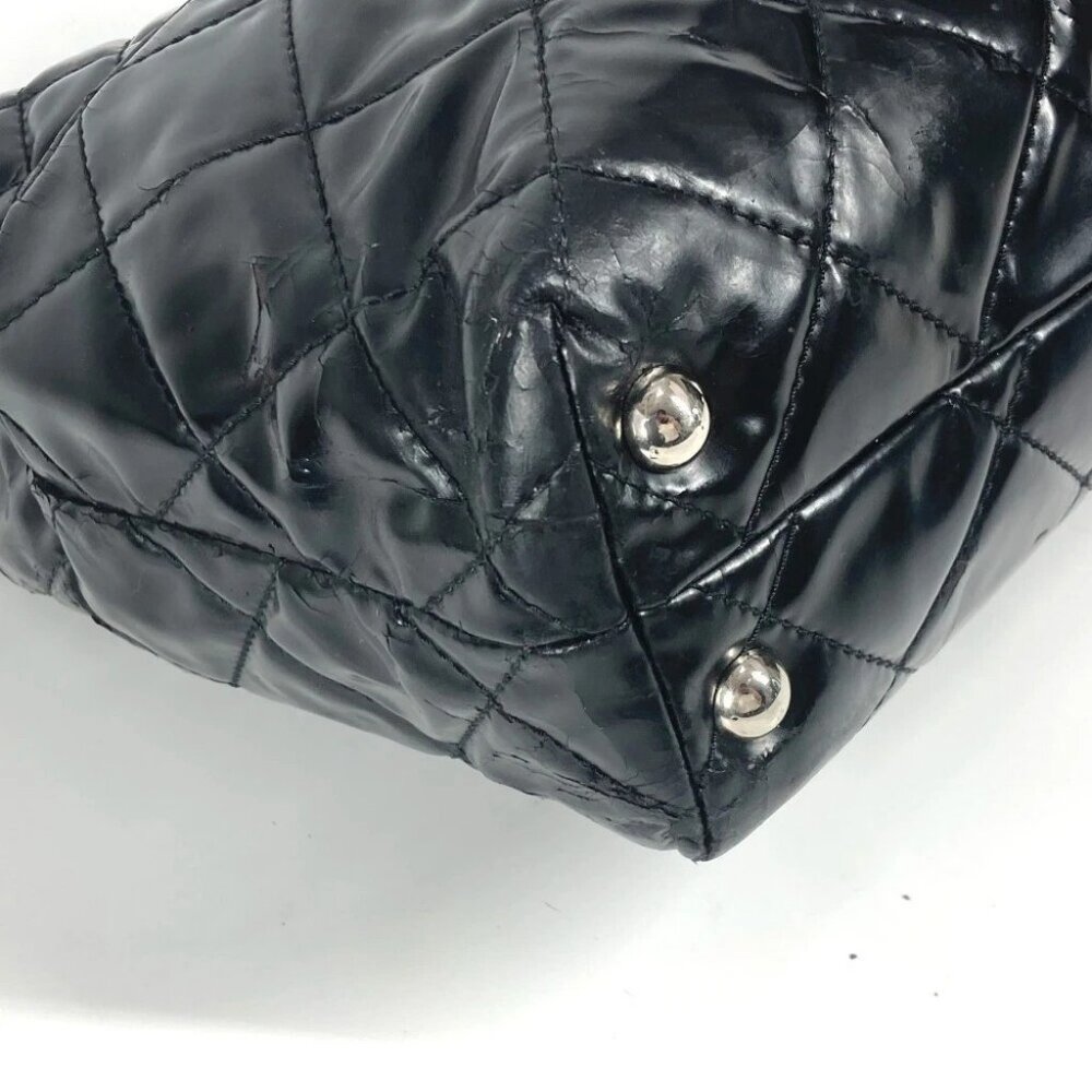 CHANEL Tote Bag Matelasse Chain CC Mark Shoulder Double Chain Bag Shoulder Bag - Picture 4 of 11